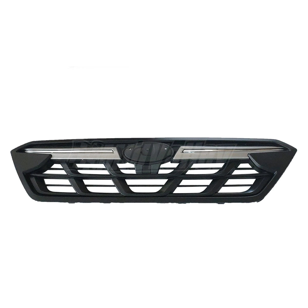 Front Bumper Grille for Subaru Crosstrek (2021–2023) Silver Chrome Trim
