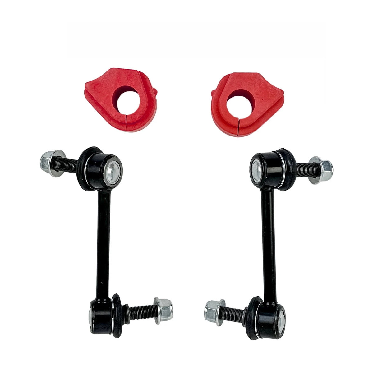 Set of 4 Rear Sway Bar Links & Bushings for Bravada Envoy Rainier Trailblazer (2002–2009)