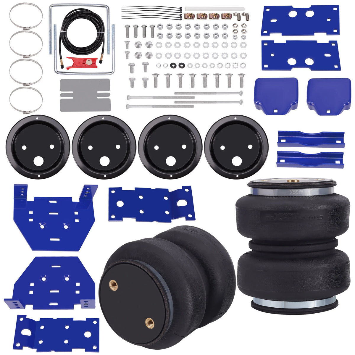 Rear Air Helper Spring Bag Kit for Ford F250 F350 F450 Super Duty (2017–2024) 5000 lbs
