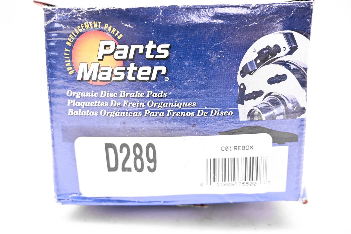 Brake Pad Kit for Parts Master D289 (NOS)