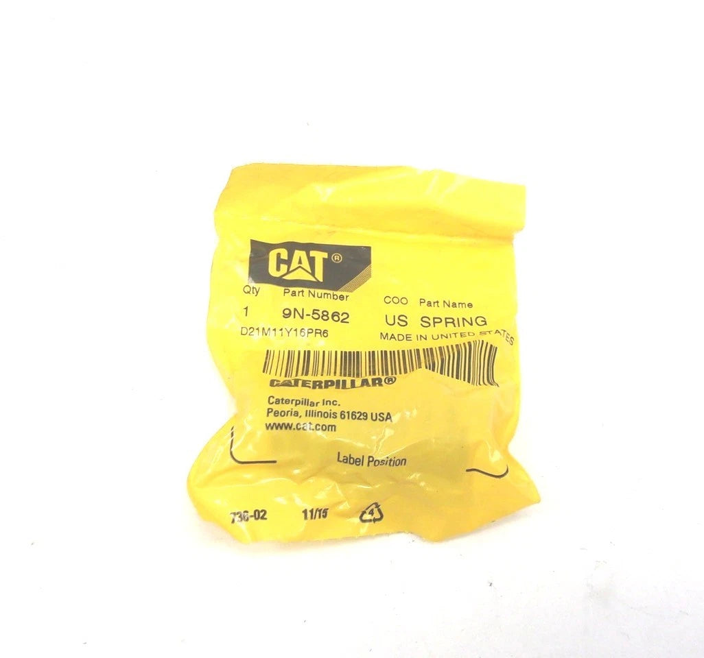 Compression Lifter Spring for Caterpillar (9N-5862) 14x19x41 mm