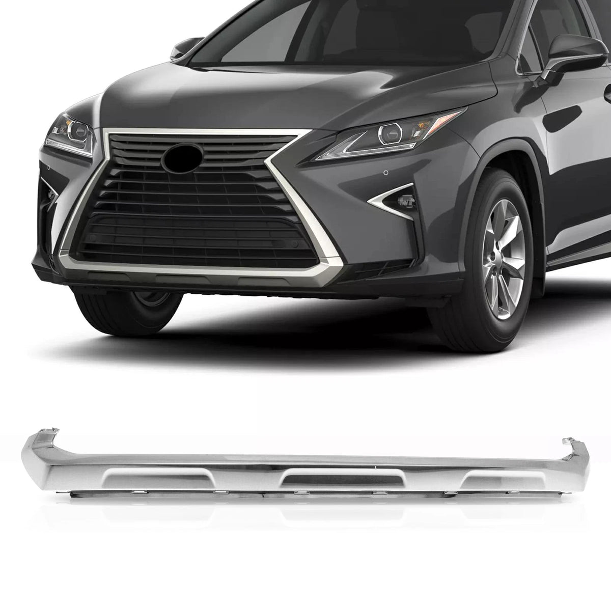 Front Bumper Cover Lower Grille for Lexus RX350 RX450h (2016–2019)
