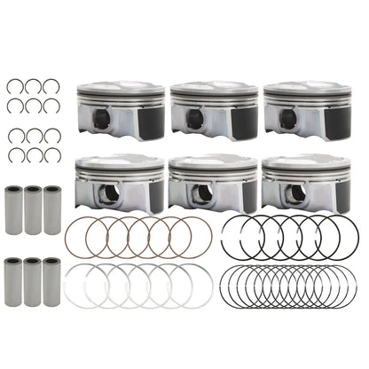Engine Piston Set for Hyundai Santa Fe (2013–2020) & Kia Sorento (2013–2018) STD 3.3L