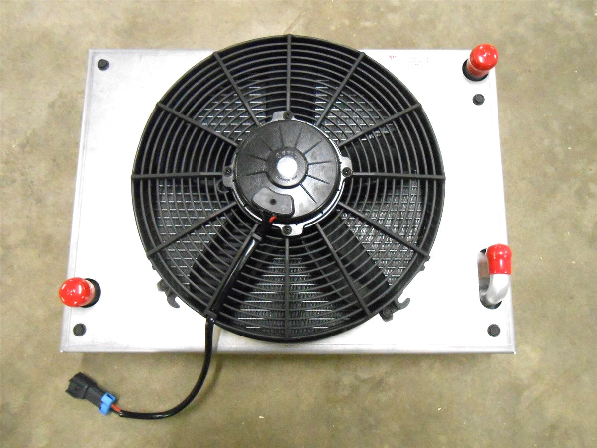 TDC-18738 Radiator Heat Exchanger for Freightliner Truck (12V, 19-5/16" X 14")