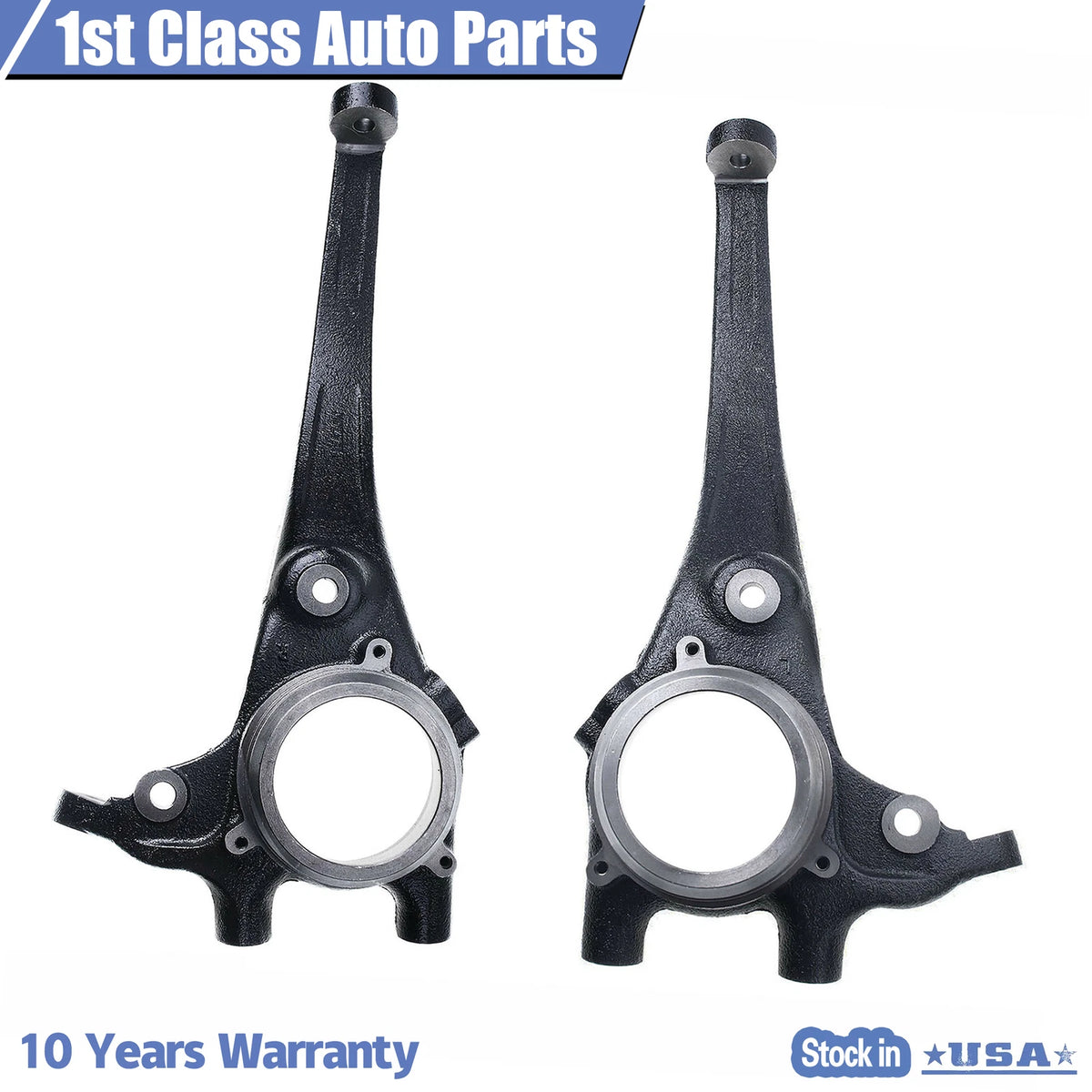 2X Front Left & Right Axle Knuckle for Hyundai Sonata (2006–2007)