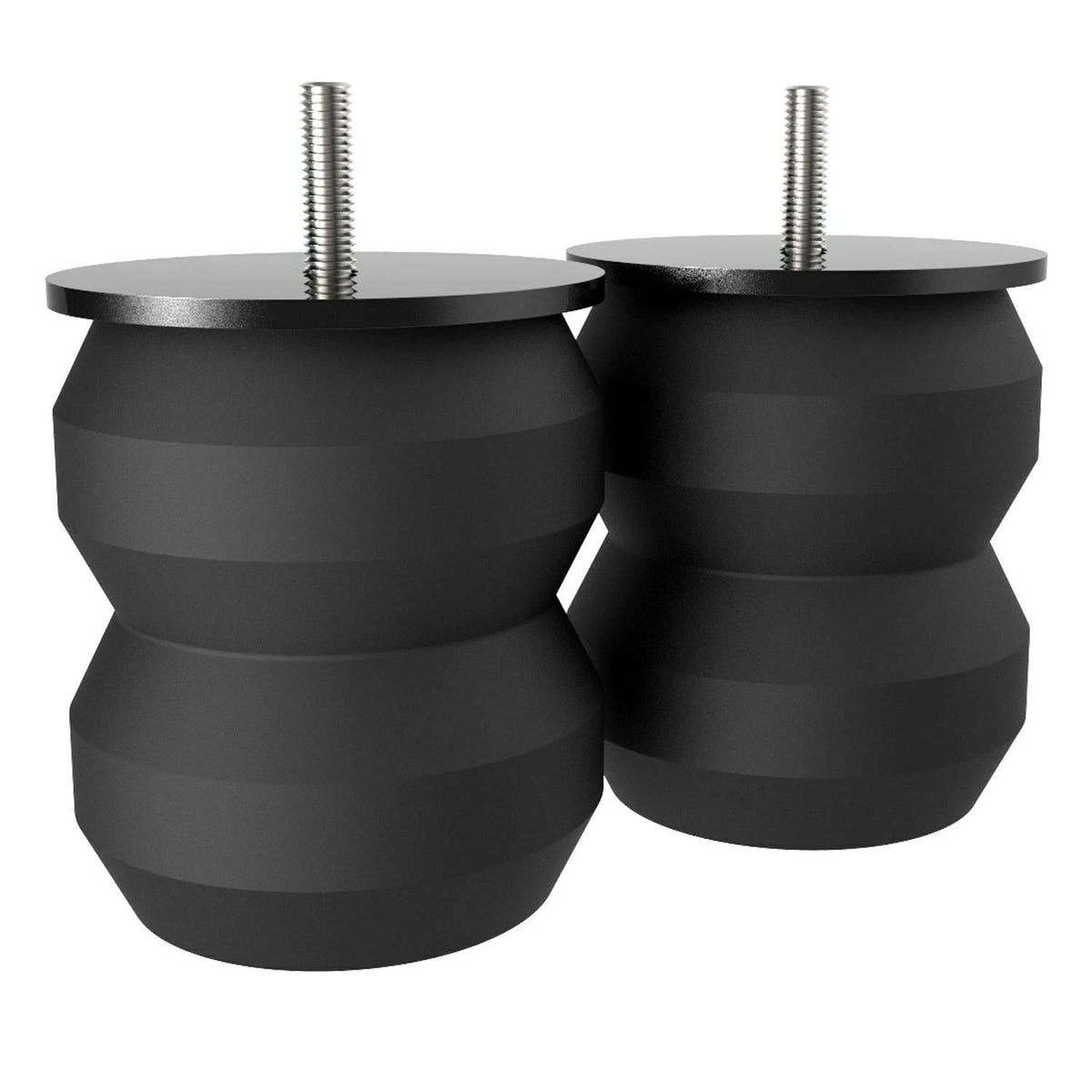 Rear Suspension Rubber Air Helper Spring Kit for Chevy GMC 1500