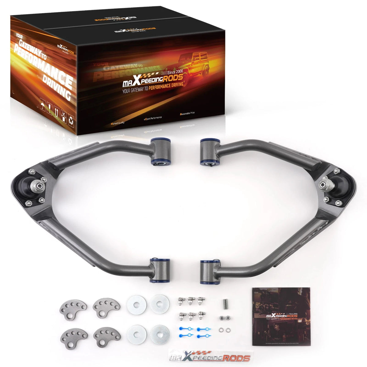 Front Upper Control Arm Set for Chevy Silverado GMC Sierra 1500 (2019–2023)