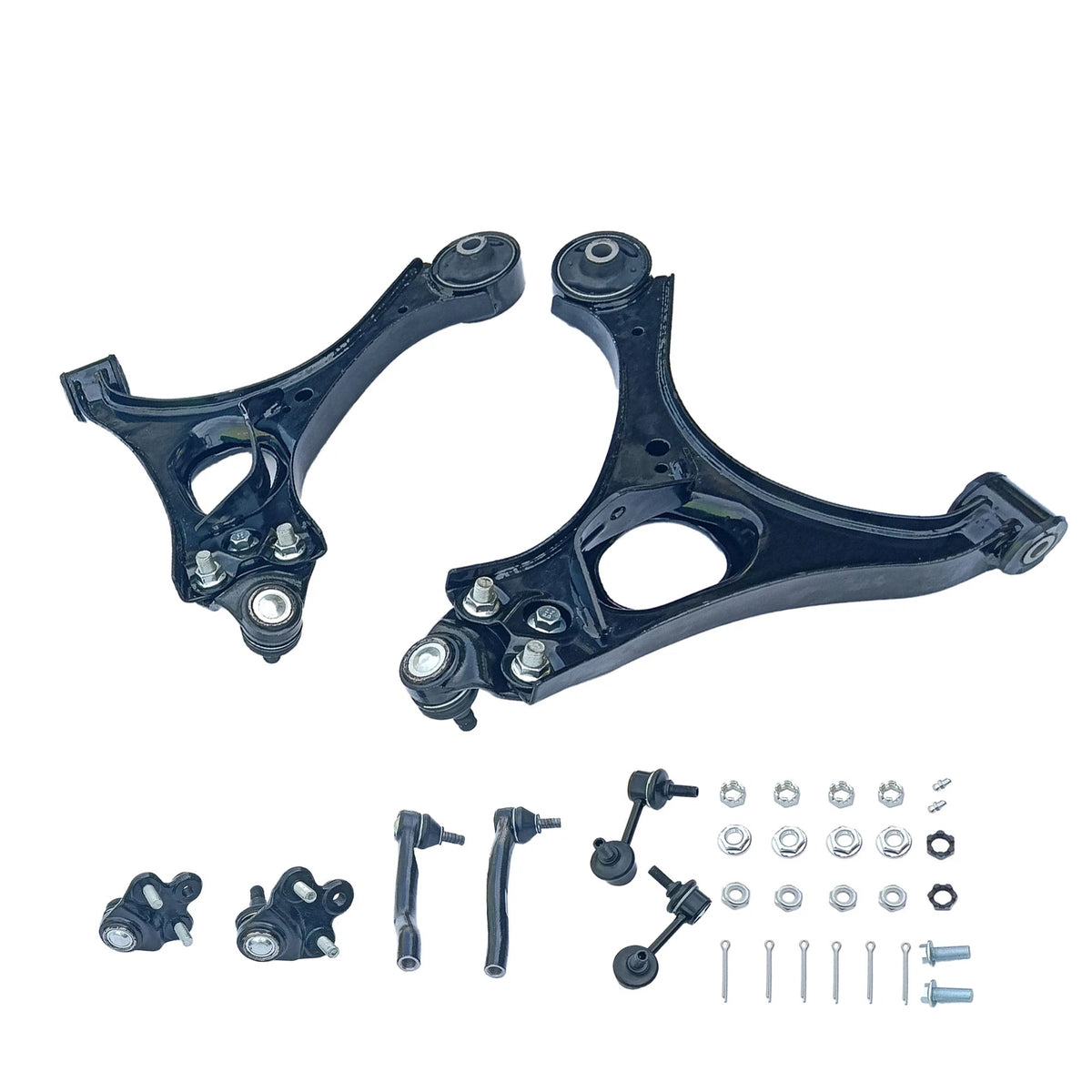 8pc Suspension Kit Control Arm Tie Rod Ends for Honda Civic (2006–2011)