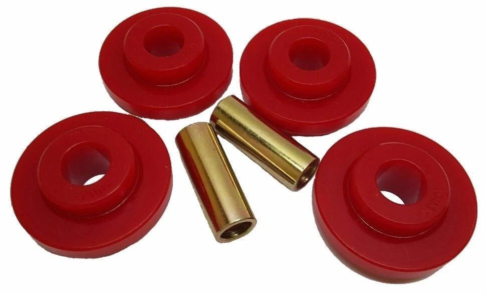 2 Energy Suspension 30.4014R Poly Lower Radiator Support Bushings for Peterbilt