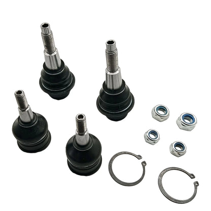 Set of 4 Front Upper Lower Ball Joints for Cadillac Chevy Tahoe Yukon (2015–2018)