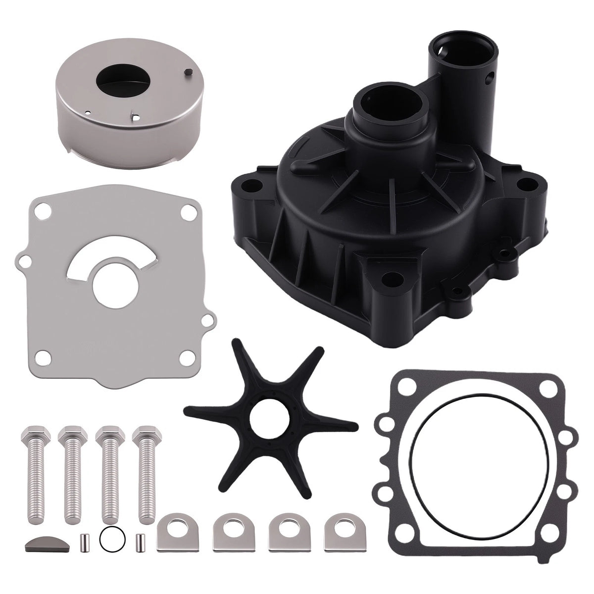 Complete Water Pump for Yamaha Outboard 150-250HP (18-3395, 6E5-44311-00-00)