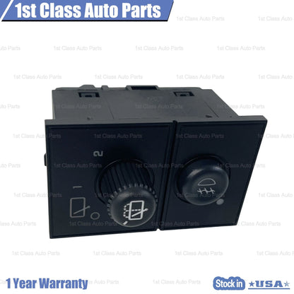Windshield Wiper Switch for Cadillac Escalade, Chevy Suburban, GMC (15061682)