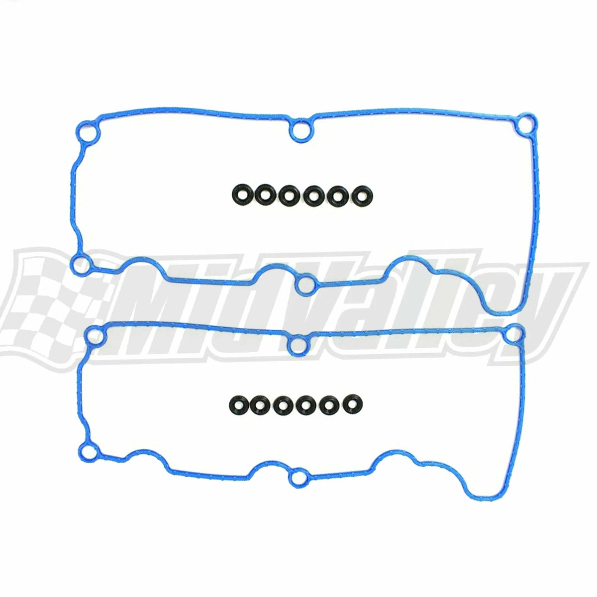 2 Engine Valve Cover Gaskets w/ 12 Grommets for Mazda Ford Mercury 4.0L (2000–2011)