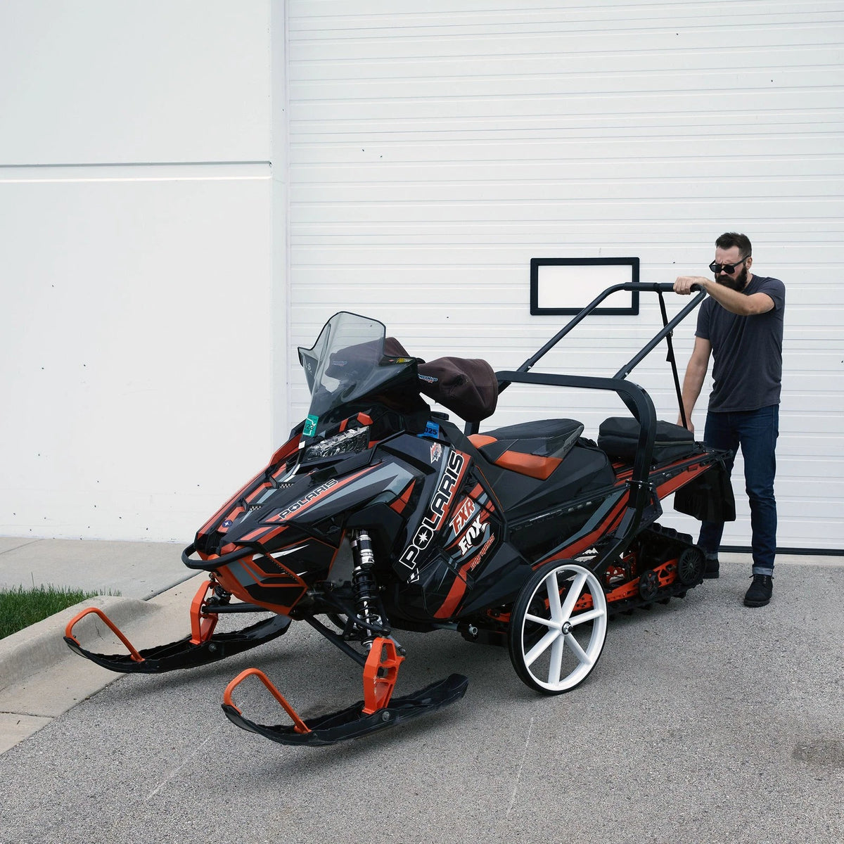 Snowmobile Dolly Cart Hoist Lift for Black Ice SNO-1509