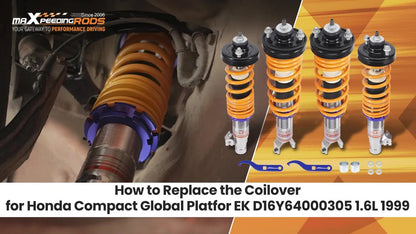 Coilovers Struts Lowering Kit for Honda Civic CRX (1988–1991)