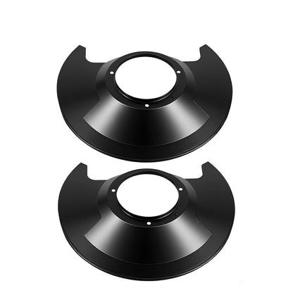 Set of 2 Front Left & Right Brake Dust Shields for Honda Civic (1993–2005)