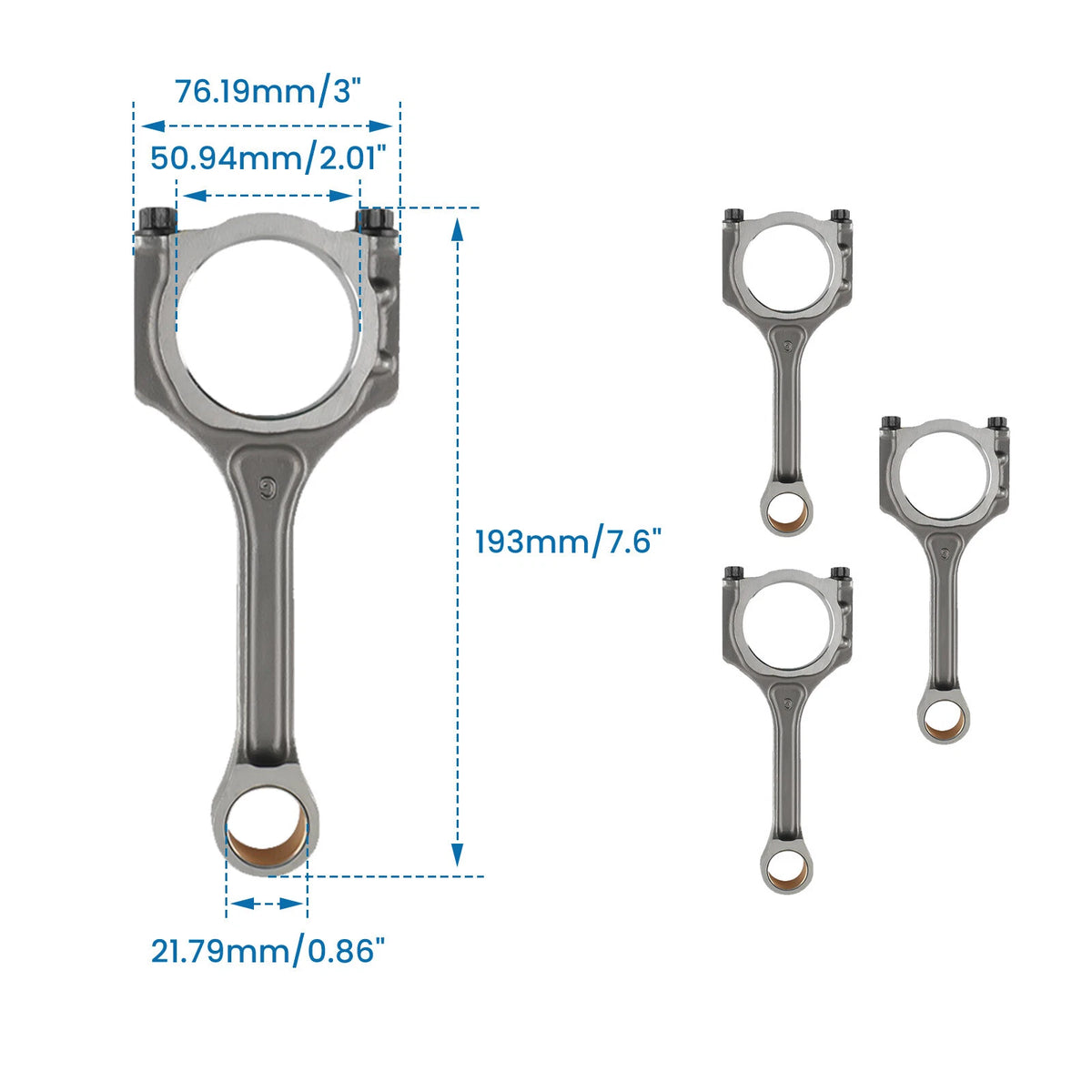 Connecting Rod Bearing Kit for Hyundai Kia 2.4L (2011–2020) 23111-2G200