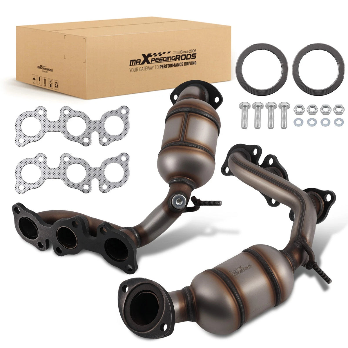Catalytic Converter for Toyota Sienna 3.3L FWD (2004–2006) Stainless Steel