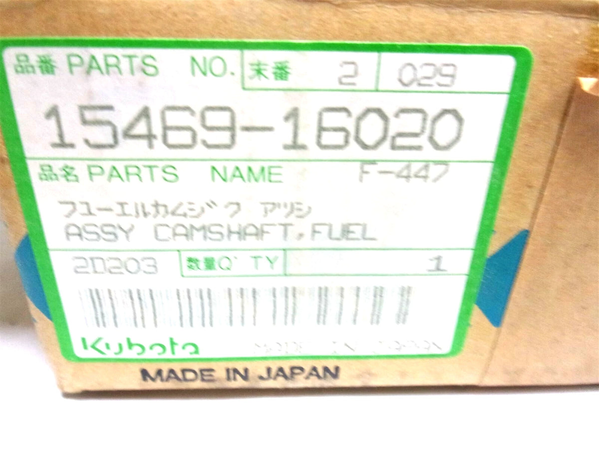 Fuel Camshaft Assy for Kubota (15469-16020, 6653689)