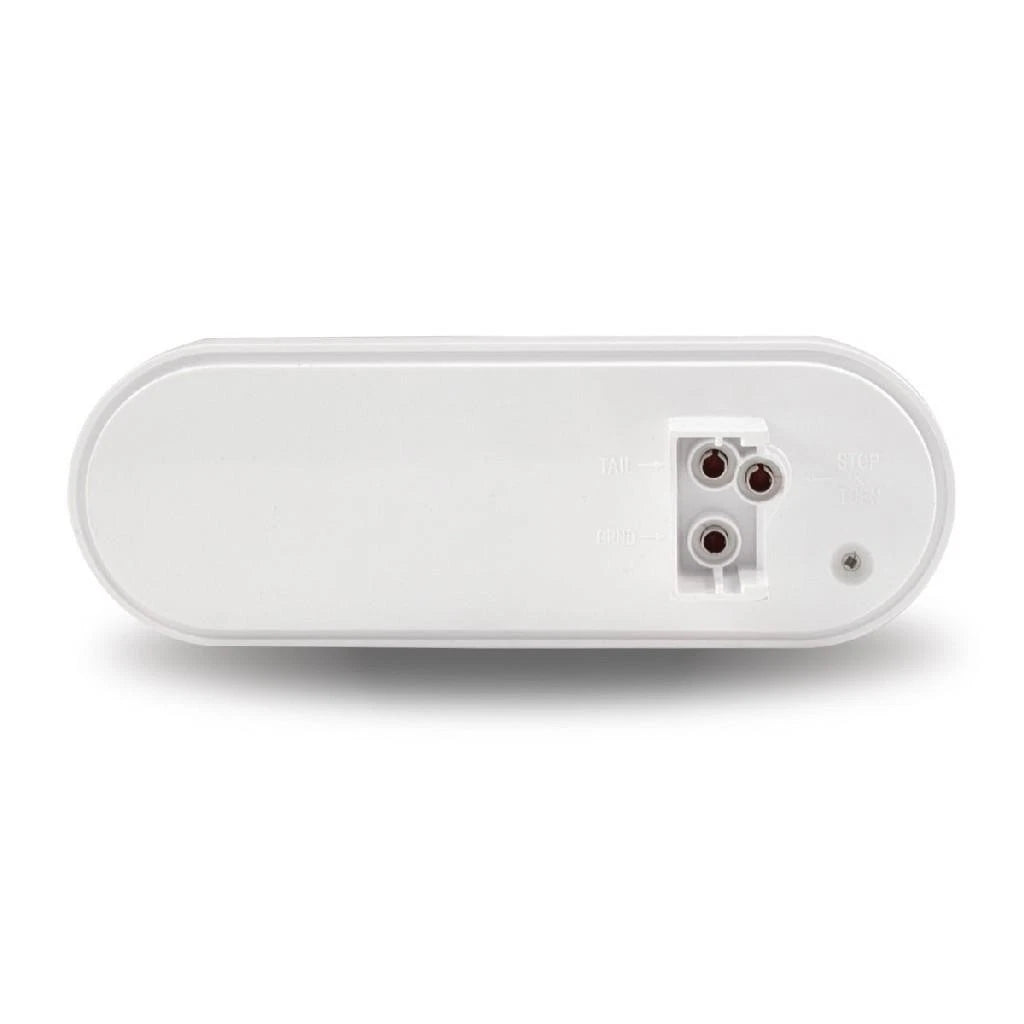 White Back-Up Mirror LED Oval Light (13 Diodes) for