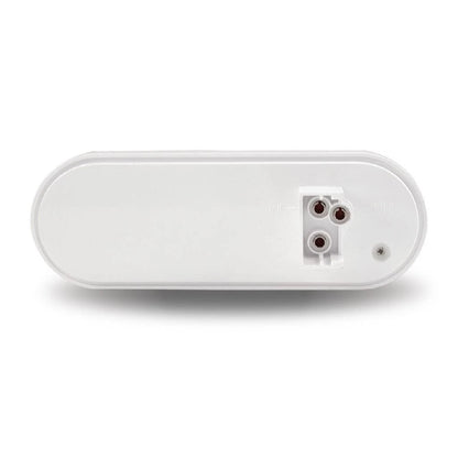 White Back-Up Mirror LED Oval Light (13 Diodes) for