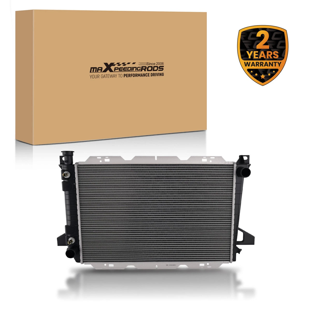 2 Row AT Radiator for Ford F-250 F-350 F-150 (1985–1997) F2TZ8005KA CU1451