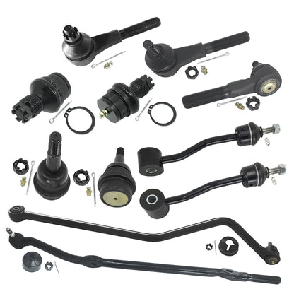 Ball Joint, Sway Bar Link, Tie Rod, Track Bar for Jeep Wrangler TJ (1997–2006)
