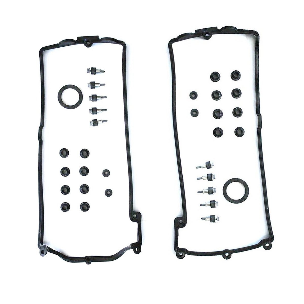 Set of 2 Valve Cover Gaskets for BMW 545i 550i 645Ci 650i 745Li (2004–2010)