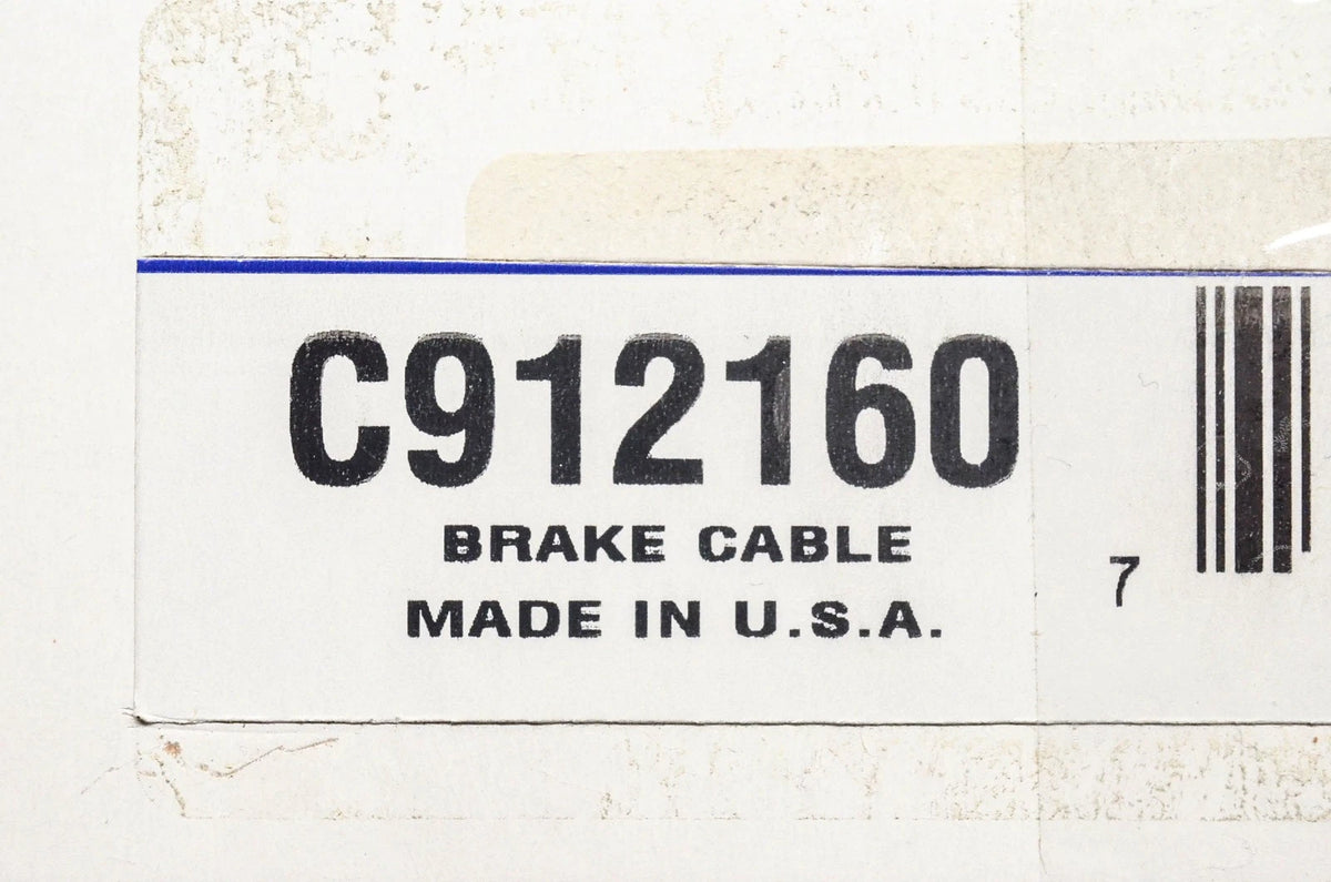 Brake Cable for Aftermarket C912160 (NOS)