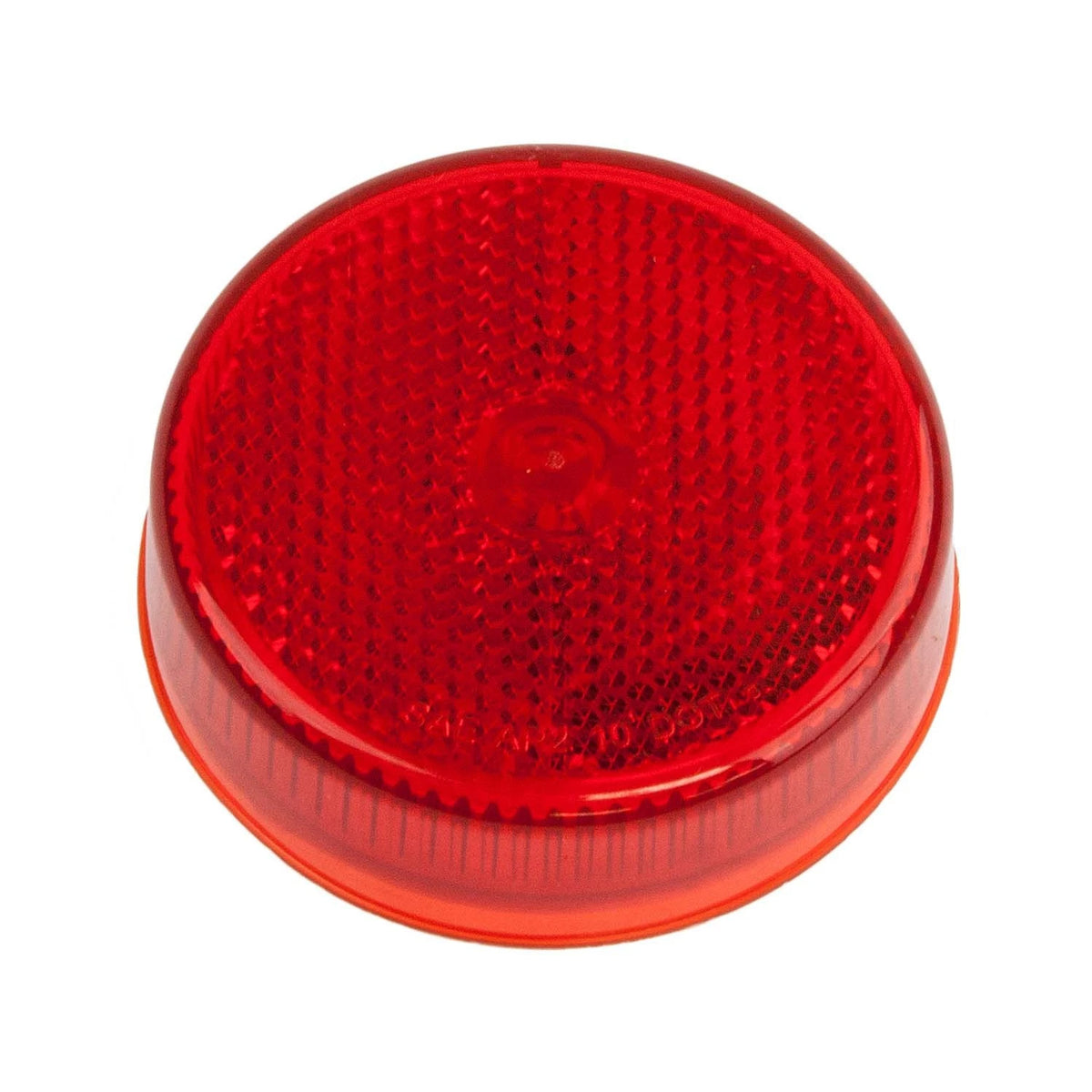LED Clearance Marker Lamp and Reflector for - 2.5" Round - Red