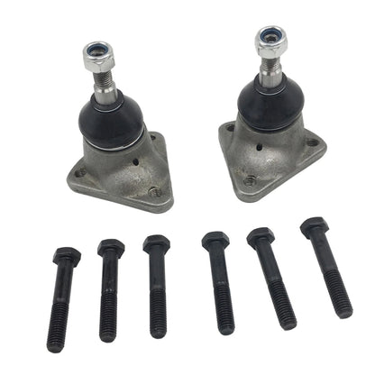 Set of 2 Lower Ball Joints w/ Bolts for Volkswagen Super Beetle (1971–1973)