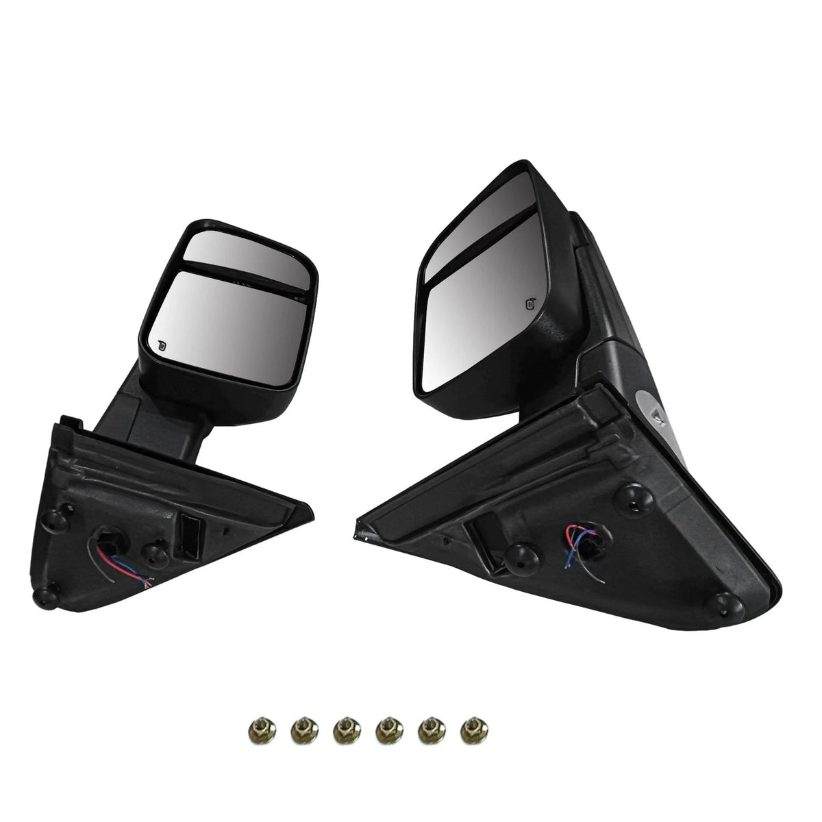 Pair Tow Mirrors for Dodge Ram 1500 (2002–2008) 2500-3500 (2003–2009) Power Heated