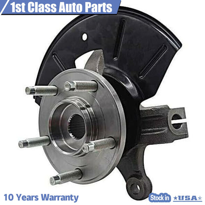 Left Wheel Bearing Hub Steering Knuckle Assembly for Ford Escape (2001–2004)