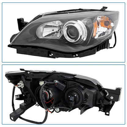 Headlight Assembly Set of 2 for Subaru Impreza (2008–2011)