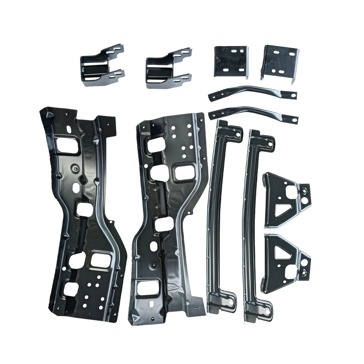 12Pcs Front Bumper Bracket Brace for Chevy Silverado 2500HD 3500HD (2011–2014)