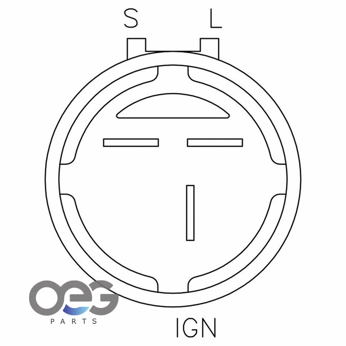 Voltage Regulator for Isuzu (1986–1992) GD312184-A L150-73155 8-94462-849-0