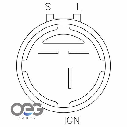 Voltage Regulator for Isuzu (1986–1992) GD312184-A L150-73155 8-94462-849-0