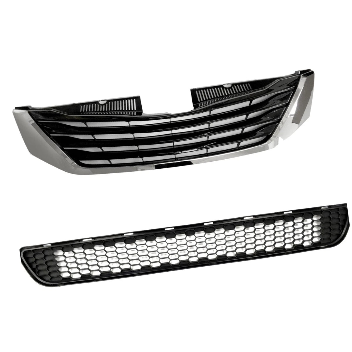 Set of 2 Front Grilles for Toyota Sienna (2011–2017) TO1036120