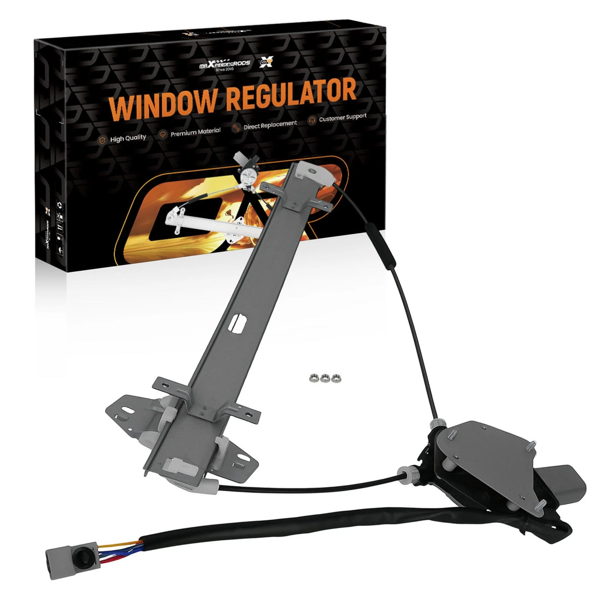 Power Window Regulator Front Left for Honda Odyssey (1999–2002) 741-010 w/Motor