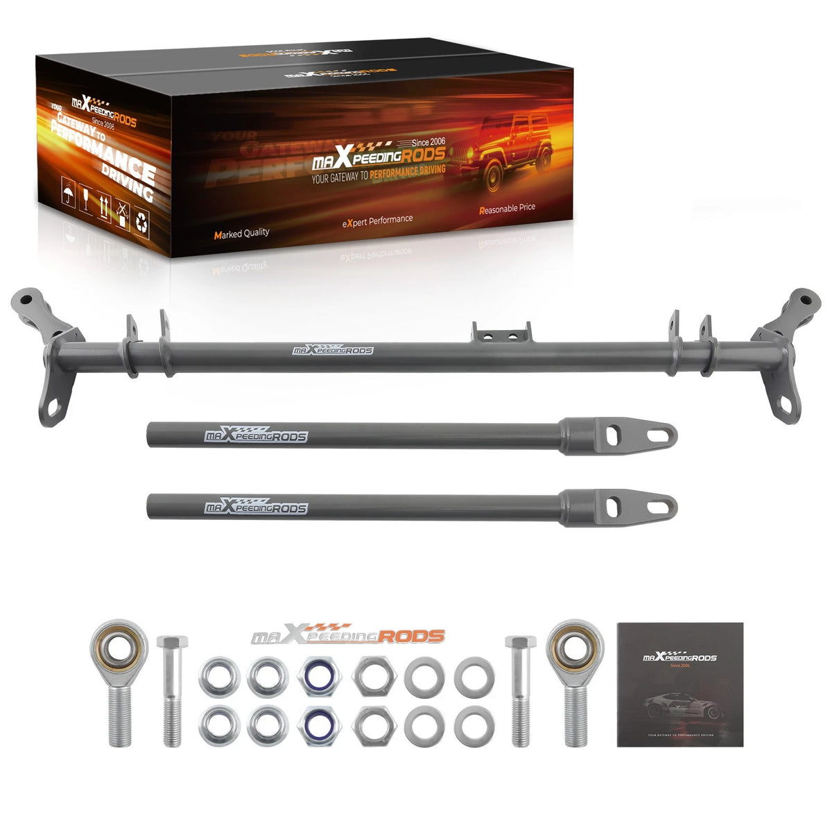 Steel Front Traction Control Arms Lower Tie Bar Brace for Honda Civic CRX (1988–1991)