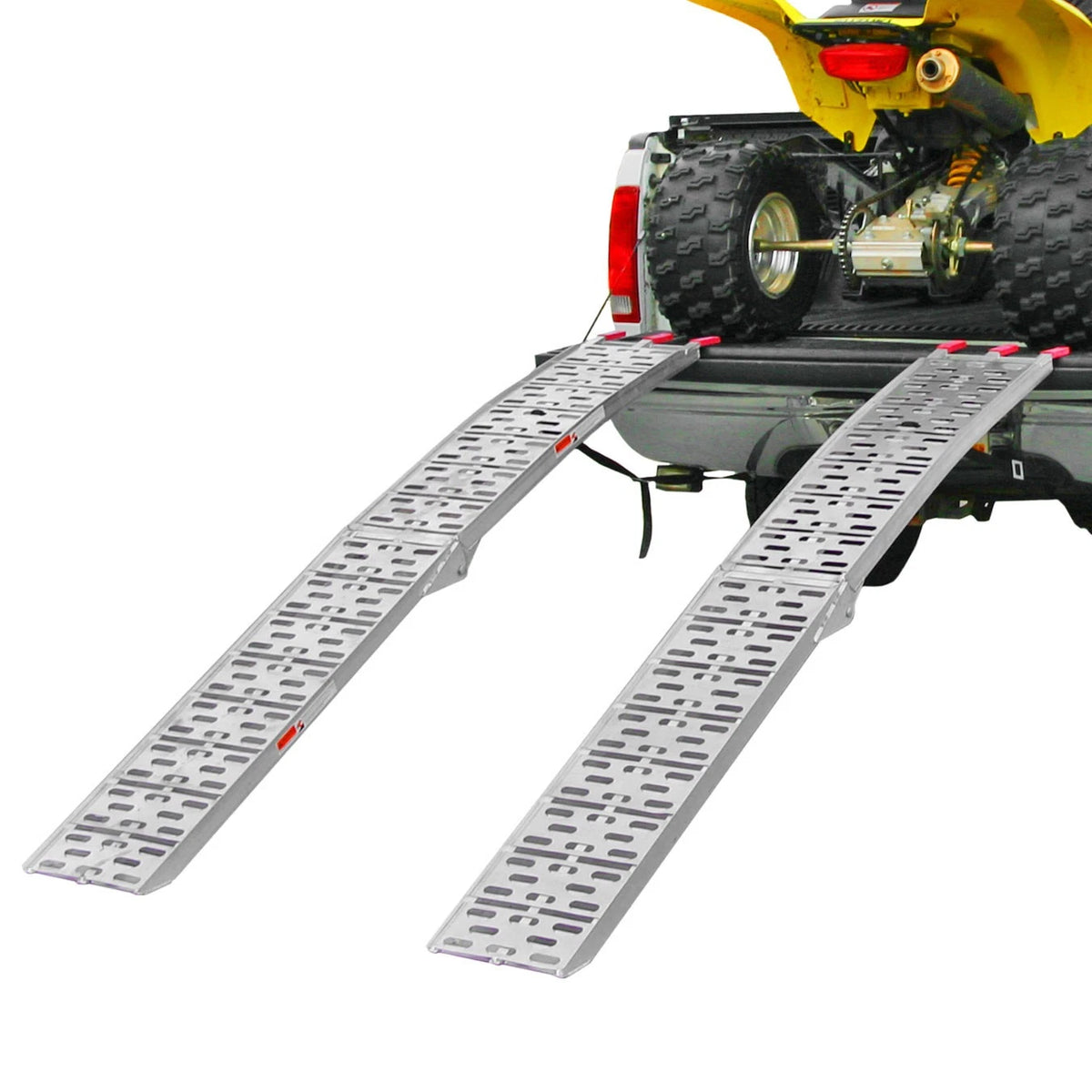 Black Widow Dual Runner Folding ATV Ramps for ATV