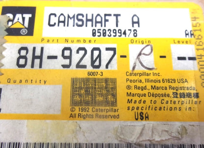 Camshaft for Caterpillar 3304 D330C D320A (8H-9207)