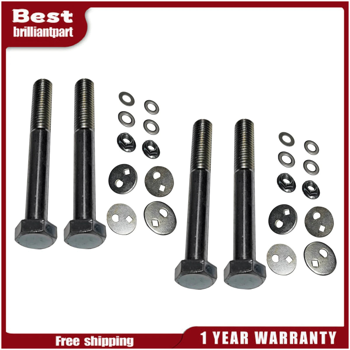 2X Front Control Arm Alignment Camber Caster Kit for Ford Explorer (1995–2011)