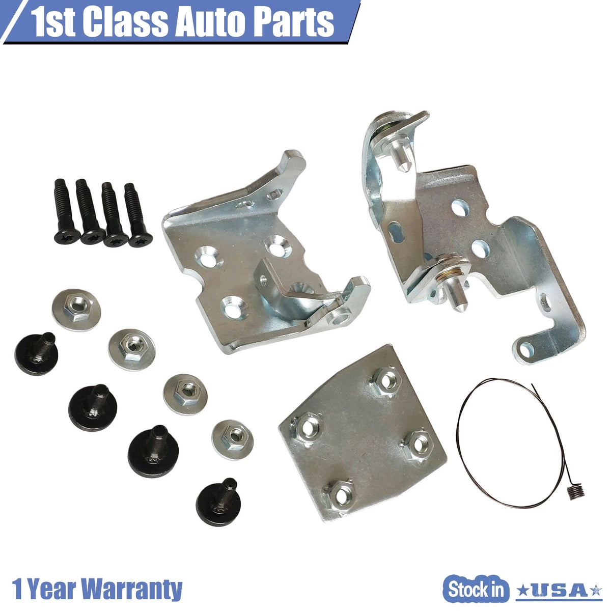 2X Door Hinges Front Left & Right for 1999-2007 Chevy Silverado GMC Sierra 1500