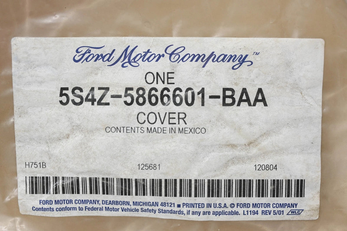 Rear Seat Back Cover for Ford (5S4Z-5866601-BAA)