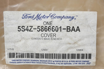 Rear Seat Back Cover for Ford (5S4Z-5866601-BAA)