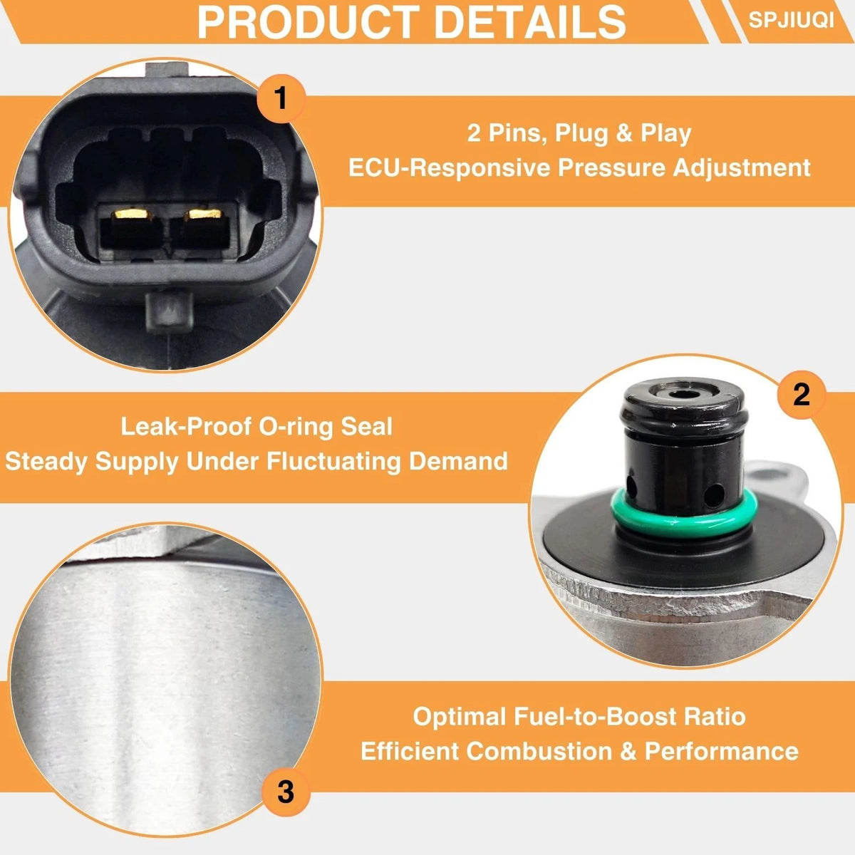 Fuel Injection Pressure Regulator 9701905308 4936097 for Dodge Ram 6.7L (2007–2018)