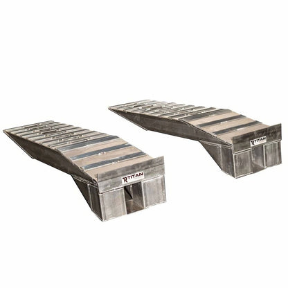 Truck Ramps for Oil Change 9" Lift Height 20,000 lb GVW / 10,000 lb GAWR