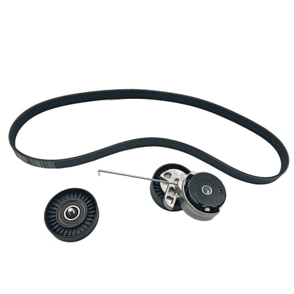 Serpentine Belt Tensioner Pulley Kit for Volvo S80 XC60 XC70 XC90 (2007–2015)