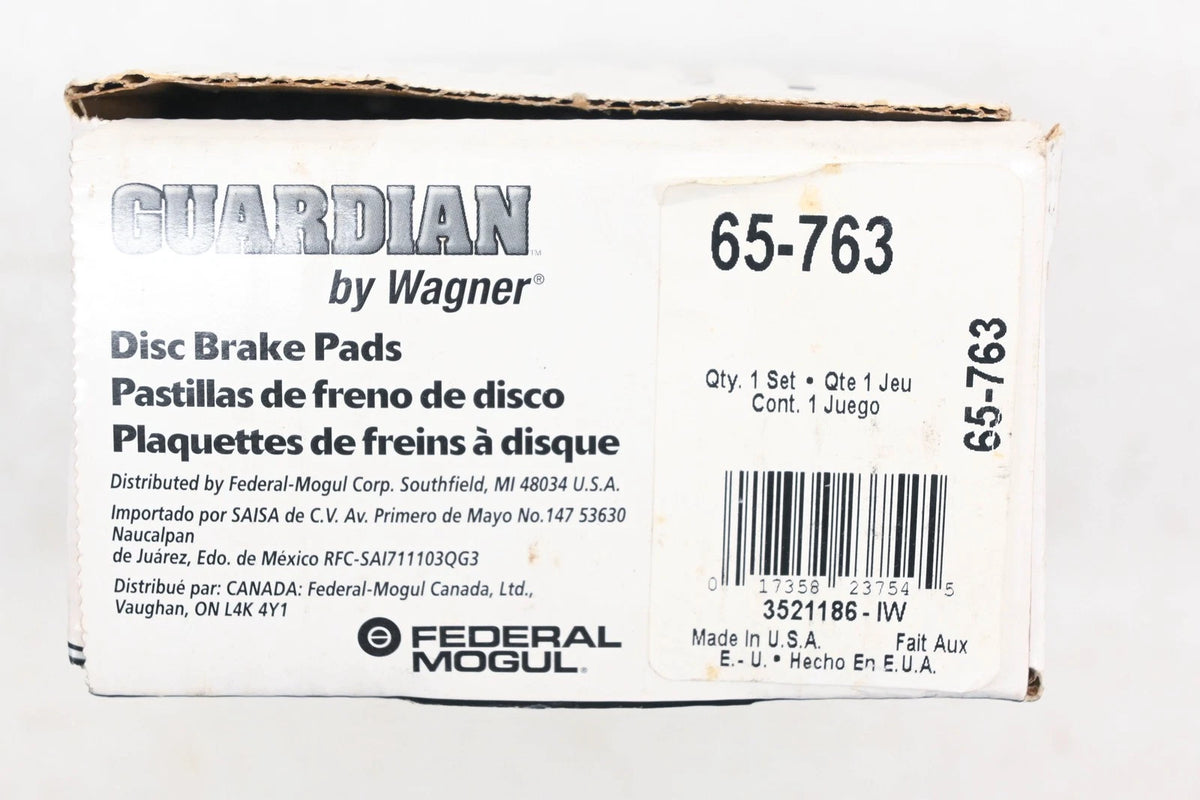 Disc Brake Pad Kit for Wagner (65-763)